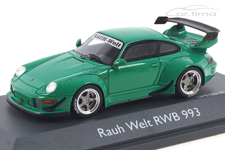 Rauh Welt RWB Porsche 911 (993) grün Schuco 1:43 450911700 Rauh Welt RWB Porsche 911 (993) grün Schuco 1:43 450911700