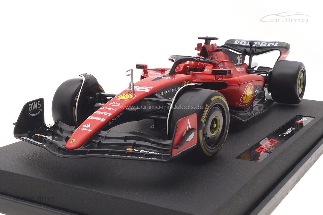 Ferrari SF23 GP 2023 Charles Leclerc Bburago 1:18 18-16812LE Ferrari SF23 GP 2023 Charles Leclerc Bburago 1:18 18-16812LE
