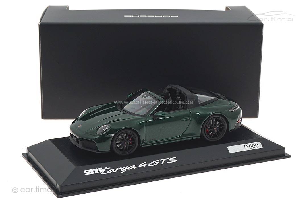 Porsche 911 (992.2) Carrera 4 GTS Targa Jetgrünmet. Minichamps 1:43 WAP0201080STRG