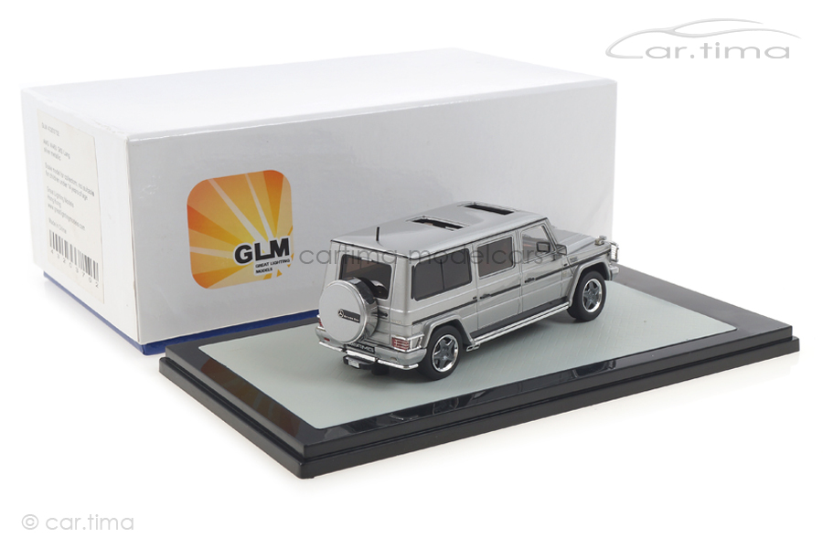 Mercedes Benz G-Klasse AMG G63 lang 2002 silber GLM 1:43 GLM43203702 Mercedes Benz G-Klasse AMG G63 lang 2002 silber GLM 1:43 GLM43203702