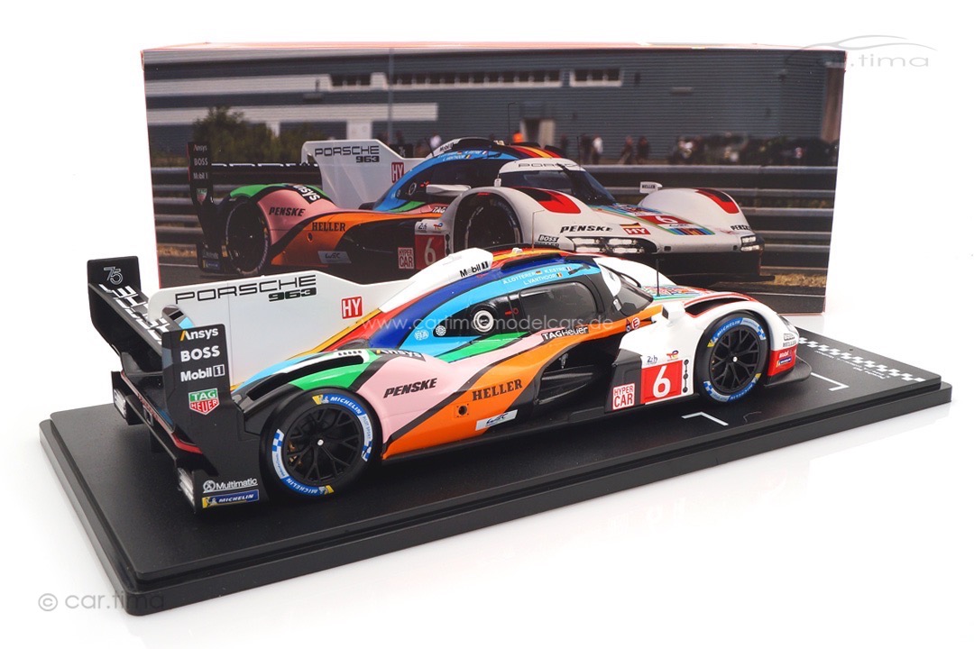 Porsche 963 24h Le Mans 2023 Estre/Lotterer/Vanthoor IXO 1:18 LEGT963-LM003