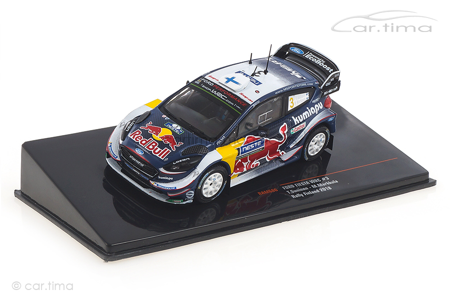 Ford Fiesta WRC Rallye Finnland 2018 Suninen/Markkula IXO 1:43 RAM686