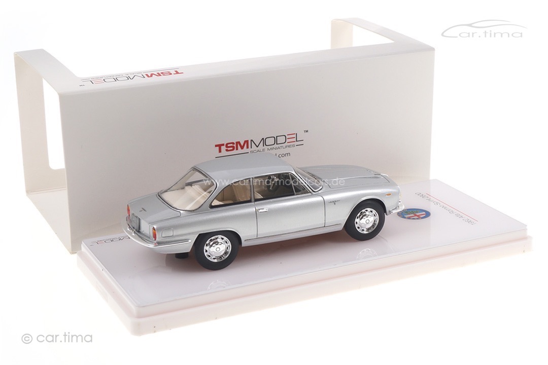 Alfa Romeo Sprint 2600 silber TSM 1:43 TSM164393 Alfa Romeo Sprint 2600 silber TSM 1:43 TSM164393
