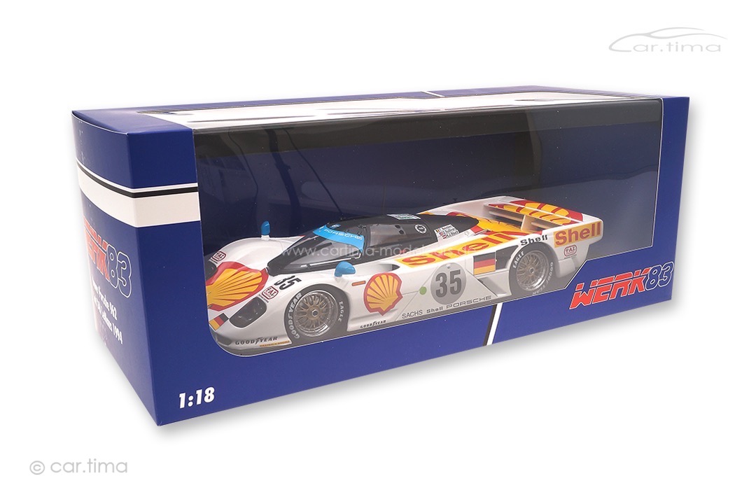 Dauer Porsche 962 24h Le Mans 1994 Boutsen/Sullivan/Stuck Werk83 1:18 W18005002 Dauer Porsche 962 24h Le Mans 1994 Boutsen/Sullivan/Stuck Werk83 1:18 W18005002