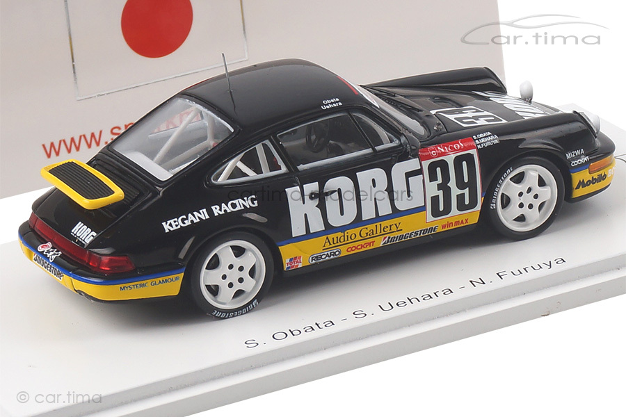 Porsche 911 (964A) RR Tokachi 1994 Obata/Furuya/Uehara Spark 1:43 SJ013 Porsche 911 (964A) RR Tokachi 1994 Obata/Furuya/Uehara Spark 1:43 SJ013