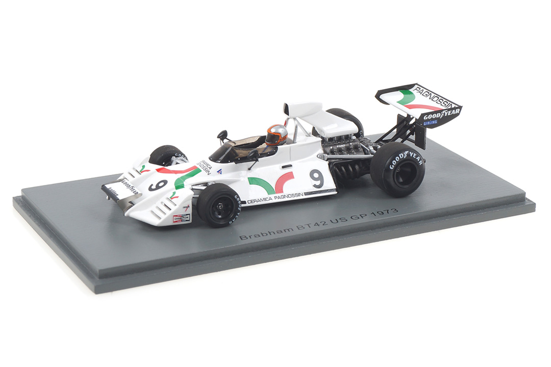 Brabham BT42 US GP 1973 John Watson Spark 1:43 S7094 Brabham BT42 US GP 1973 John Watson Spark 1:43 S7094