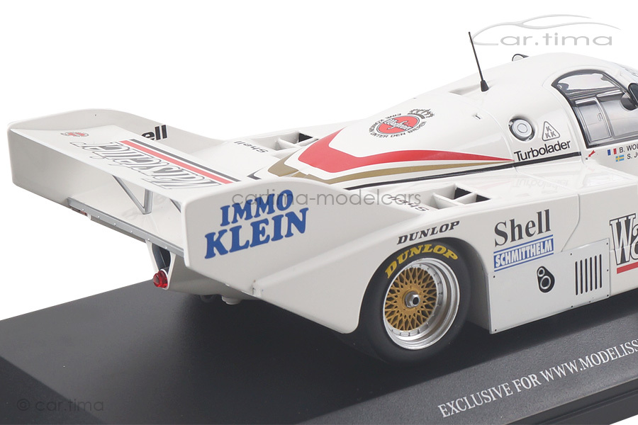 Porsche 956 K Winner Zolder 1983 Wollek/Johansson Minichamps 1:18 153836601 Porsche 956 K Winner Zolder 1983 Wollek/Johansson Minichamps 1:18 153836601