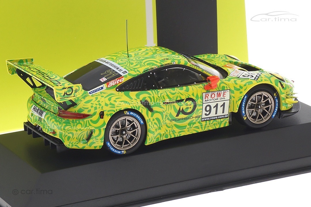 Porsche 911 GT3 R VLN Nürburgring 2018 "Tarnoptik" Makowiecki/Vanthoor IXO 1:43 Porsche 911 GT3 R VLN Nürburgring 2018 "Tarnoptik" Makowiecki/Vanthoor IXO 1:43