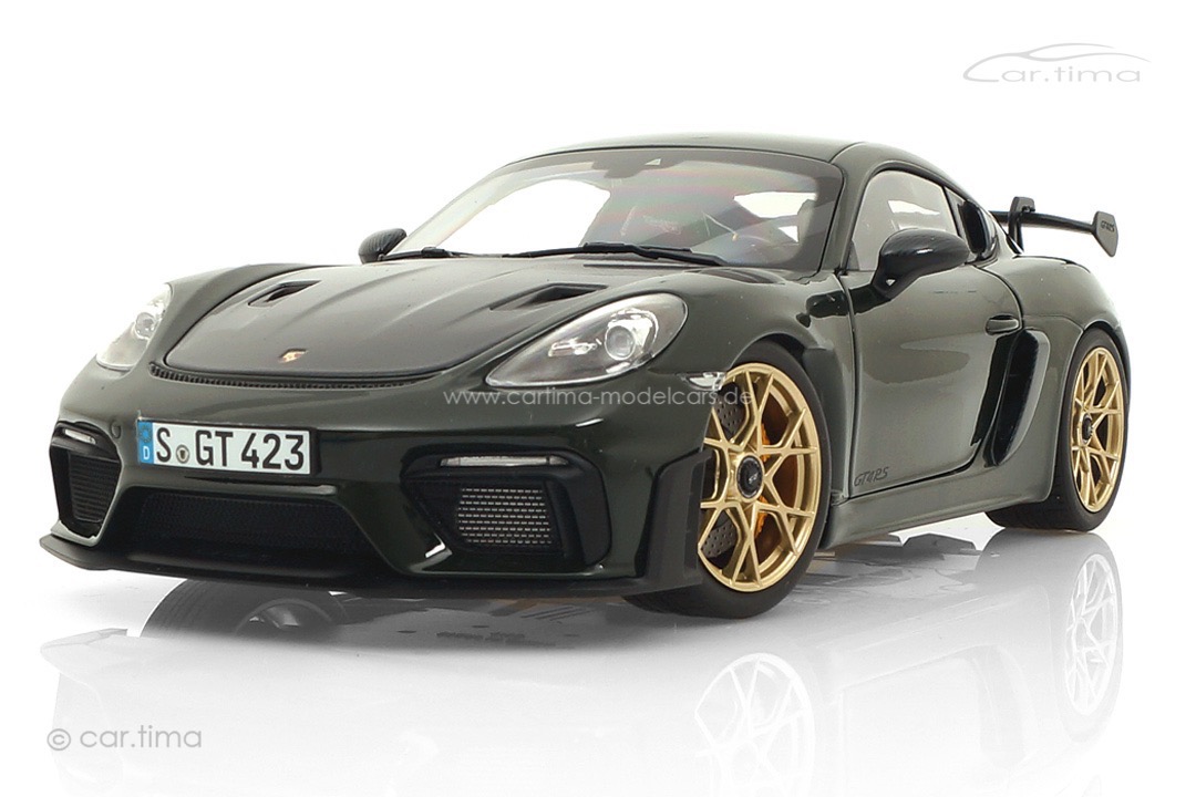 Porsche 718 Cayman GT4 RS Weissach Package Brewstergrün Norev 1:18 187250 Porsche 718 Cayman GT4 RS Weissach Package Brewstergrün Norev 1:18 187250