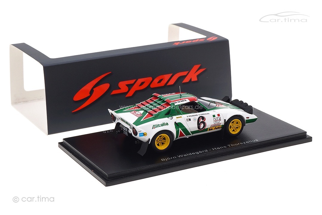 Lancia Stratos HF Rally Monte Carlo 1976 Waldegard/Thorszelius Spark 1:43 S9083