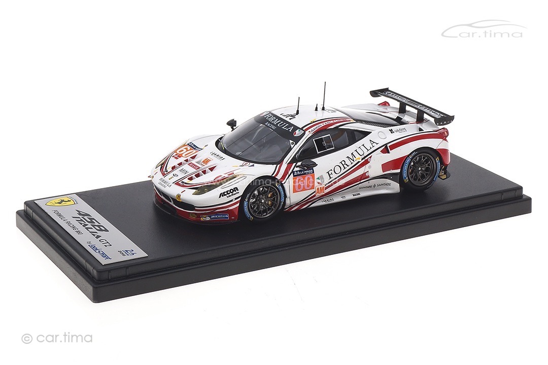 Ferrari 458 GT2 24h Le Mans 2016 Mac/Laursen/Nielsen LookSmart 1:43 LSLM036 Ferrari 458 GT2 24h Le Mans 2016 Mac/Laursen/Nielsen LookSmart 1:43 LSLM036