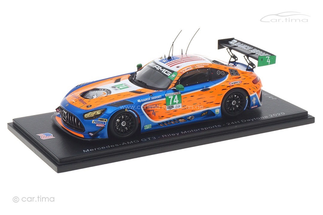 Mercedes-AMG GT3 24h Daytona 2020 Robinson/Aschenbach/Keating/Fraga Spark 1:43 US130
