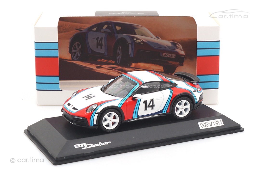 Porsche 911 (992) Dakar Martini Racing Spark 1:43 WAP0200030PDKM