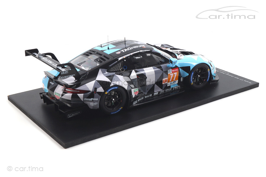 Porsche 911 RSR Winner LMGTE AM 24h Le Mans 2018 Andlauer/Campbell/Ried Spark 1:18 18S397