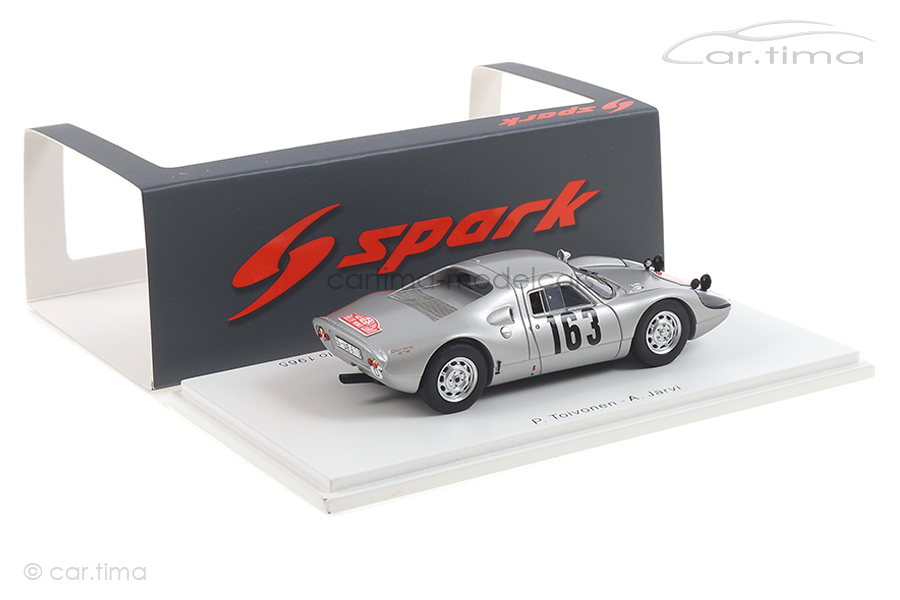 Porsche 904 Carrera GTS Rallye Monte-Carlo 1965 Toivonen/Järvi Spark 1:43 S0906 Porsche 904 Carrera GTS Rallye Monte-Carlo 1965 Toivonen/Järvi Spark 1:43 S0906