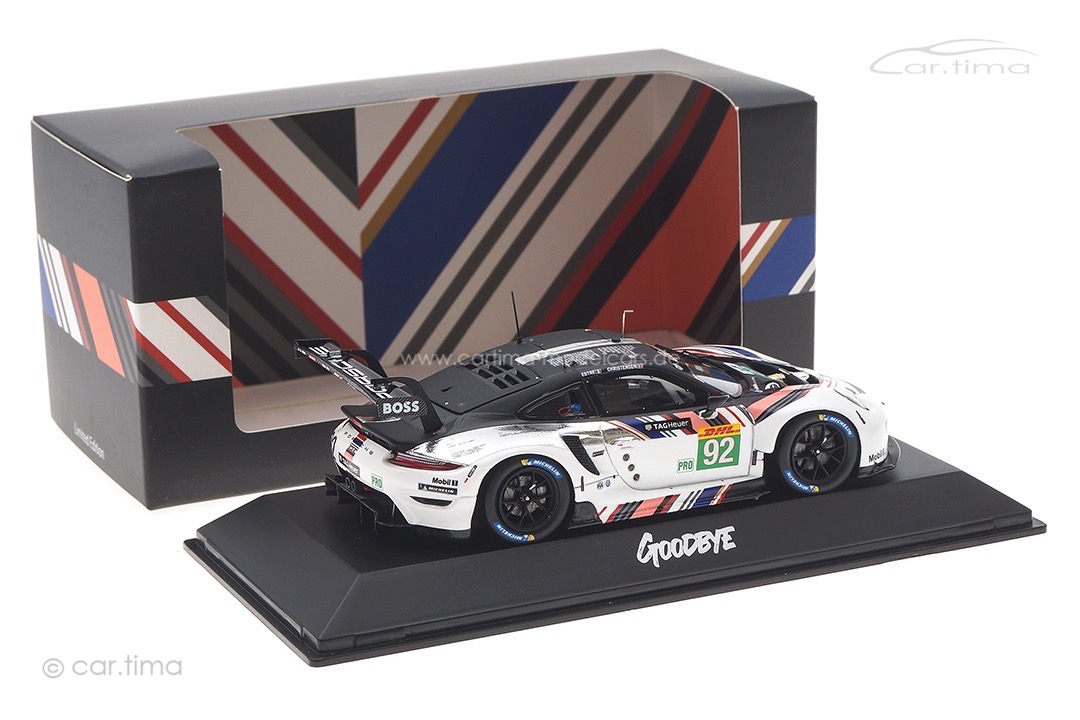 Porsche 911 RSR #92 8h Bahrain Goodbye Design Spark 1:43 WAP0209040RRSR