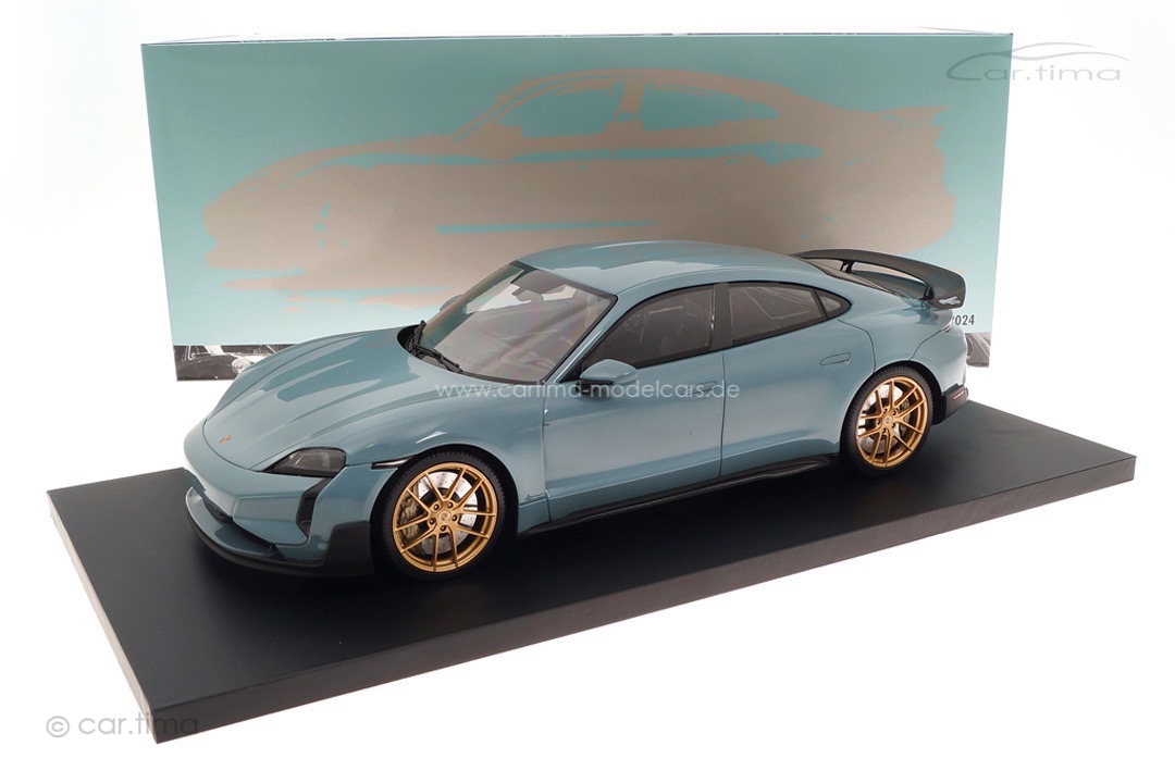 Porsche Taycan Turbo GT Shadegreen/Rad Neodyme Minichamps 1:18 117069400