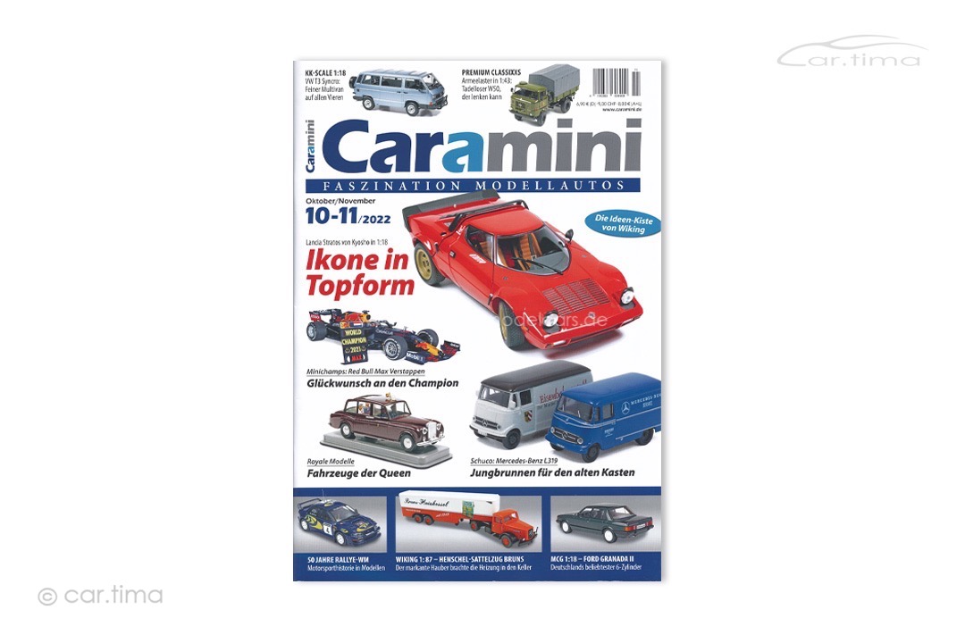 Zeitschrift / Magazine Caramini Faszination Modellautos 10-11/2022 Expromo Verlag
