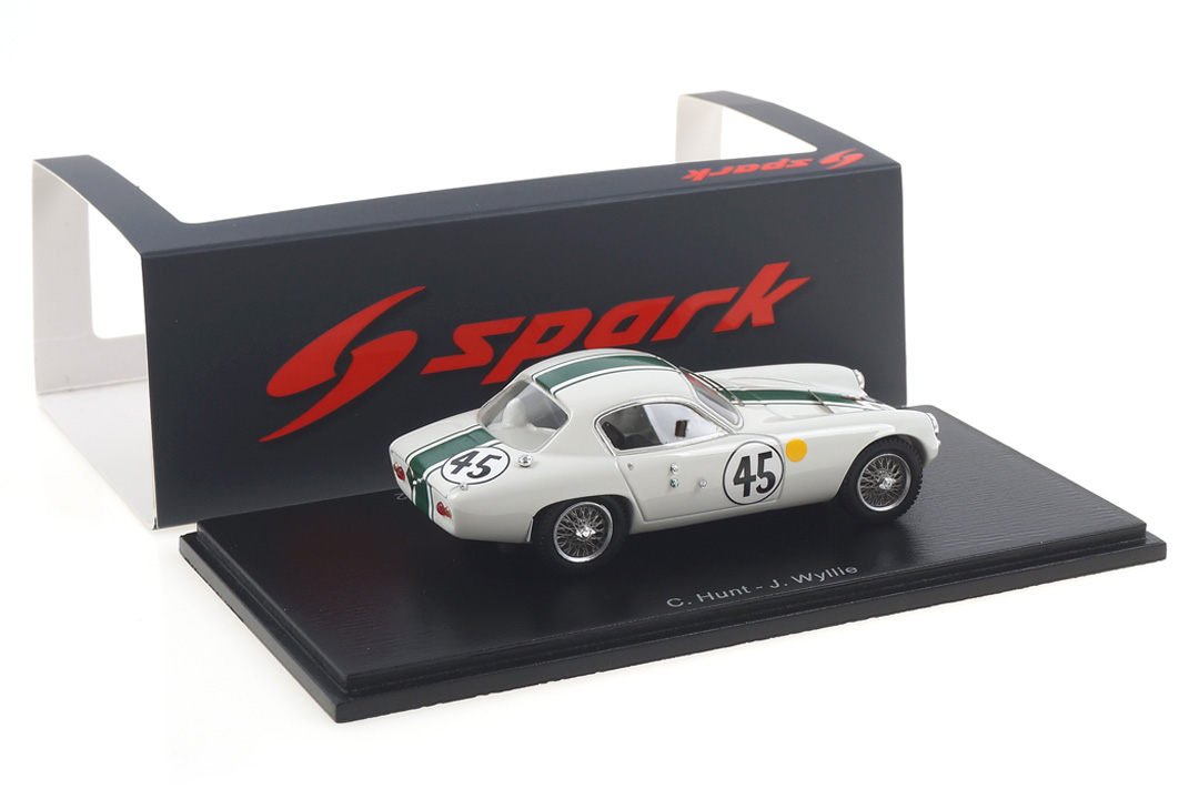 Lotus Elite MK XIV 24h Le Mans 1962 Hunt/Wyllie Spark 1:43 S8211 Lotus Elite MK XIV 24h Le Mans 1962 Hunt/Wyllie Spark 1:43 S8211