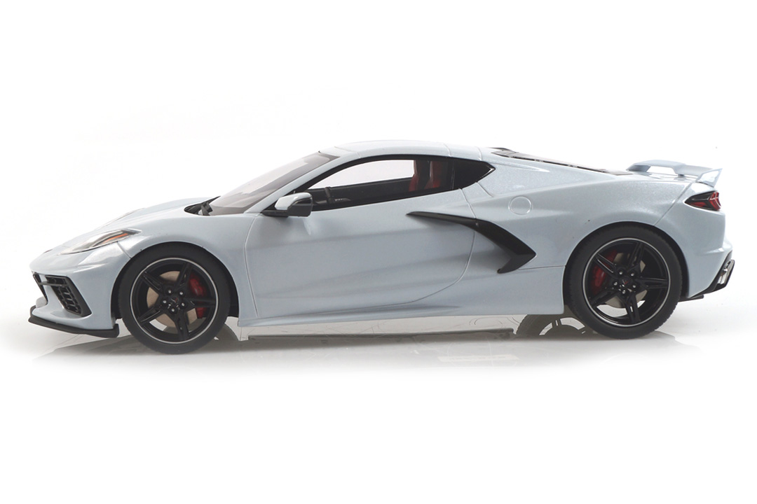 Chevrolet Corvette C8 Ceramic grey met. GT Spirit 1:18 GT835 Chevrolet Corvette C8 Ceramic grey met. GT Spirit 1:18 GT835