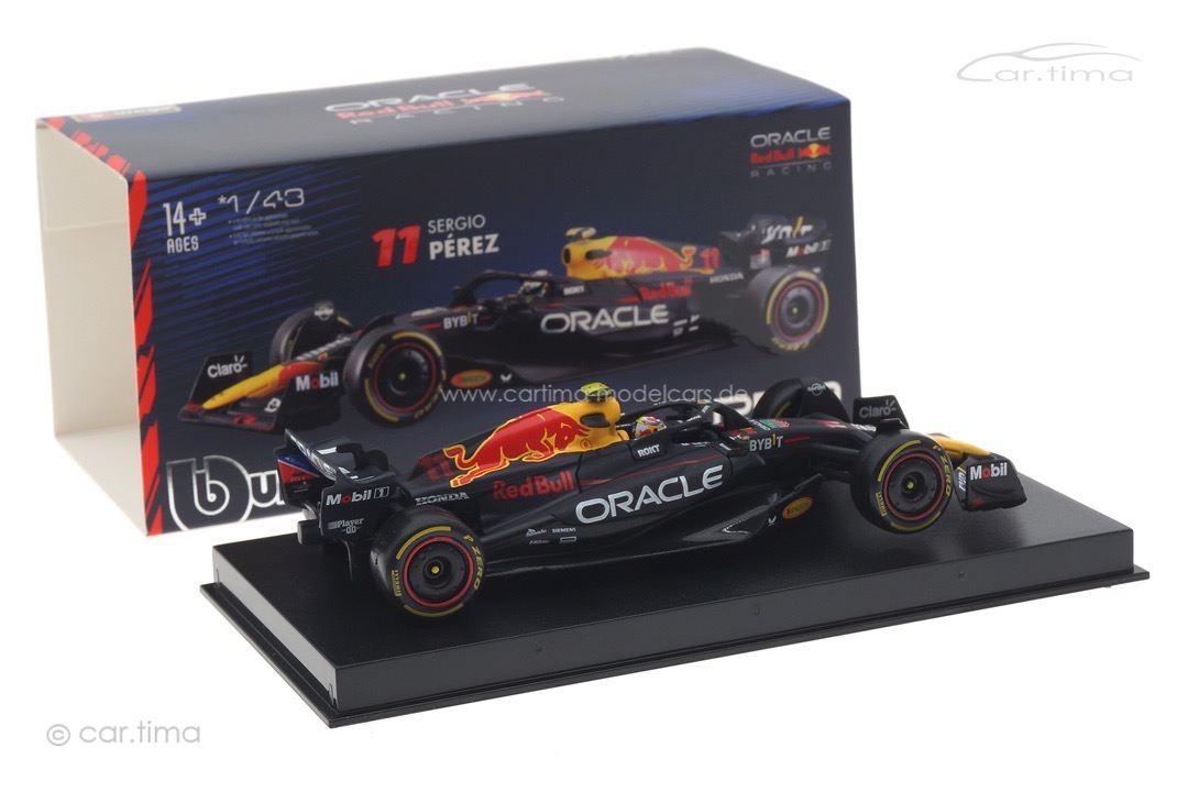 Oracle Red Bull Racing RB19 GP 2023 Sergio Pérez Bburago 1:43 18-38083PER Oracle Red Bull Racing RB19 GP 2023 Sergio Pérez Bburago 1:43 18-38083PER