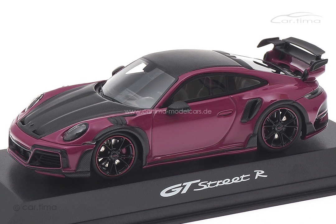 TECHART GTstreet R (Basis 992 Turbo) Sternrubin TECHART Collection 1:43 092.992.143.003 TECHART GTstreet R (Basis 992 Turbo) Sternrubin TECHART Collection 1:43 092.992.143.003