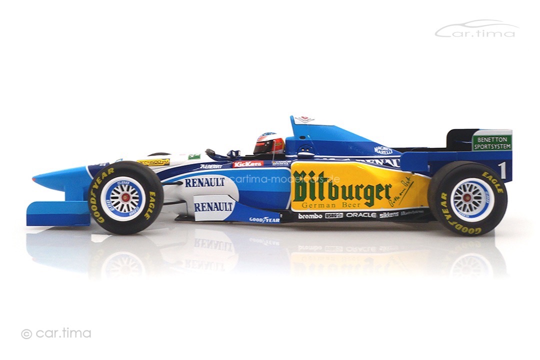 Benetton Renault B195 World Champion 1995 Michael Schumacher Minichamps 1:18 510953301