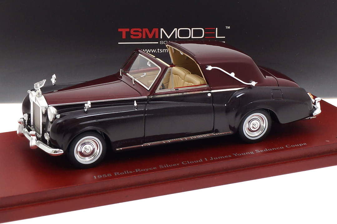 Rolls-Royce Silver Cloud I James Young Sedanca Coupe 1958 TSM 1:43 TSM134353 Rolls-Royce Silver Cloud I James Young Sedanca Coupe 1958 TSM 1:43 TSM134353