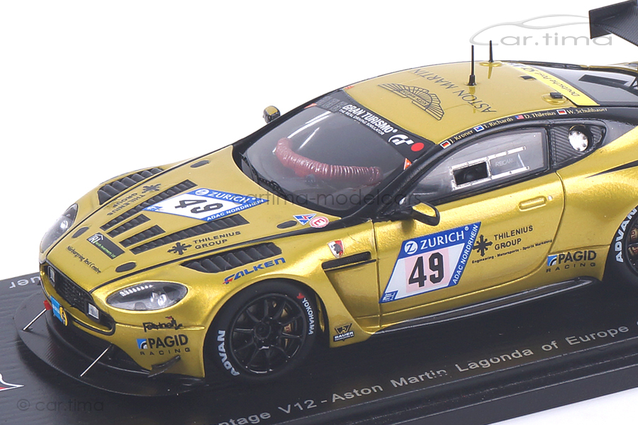 Aston Martin Vantage V12 24h Nürburgring 2017 Kroner/Richards/Schuhbauer Spark 1:43 SG308 Aston Martin Vantage V12 24h Nürburgring 2017 Kroner/Richards/Schuhbauer Spark 1:43 SG308
