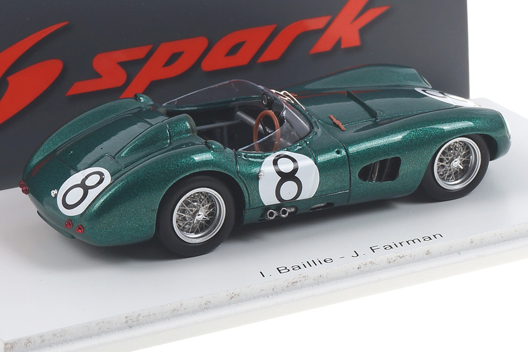 Aston Martin DBR 1 24h Le Mans 1960 Baillie/Fairman Spark 1:43 S2444 Aston Martin DBR 1 24h Le Mans 1960 Baillie/Fairman Spark 1:43 S2444