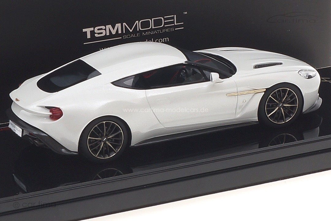 Aston Martin Vanquish Zagato Escaping weiß TSM 1:43 TSM430162 Aston Martin Vanquish Zagato Escaping weiß TSM 1:43 TSM430162