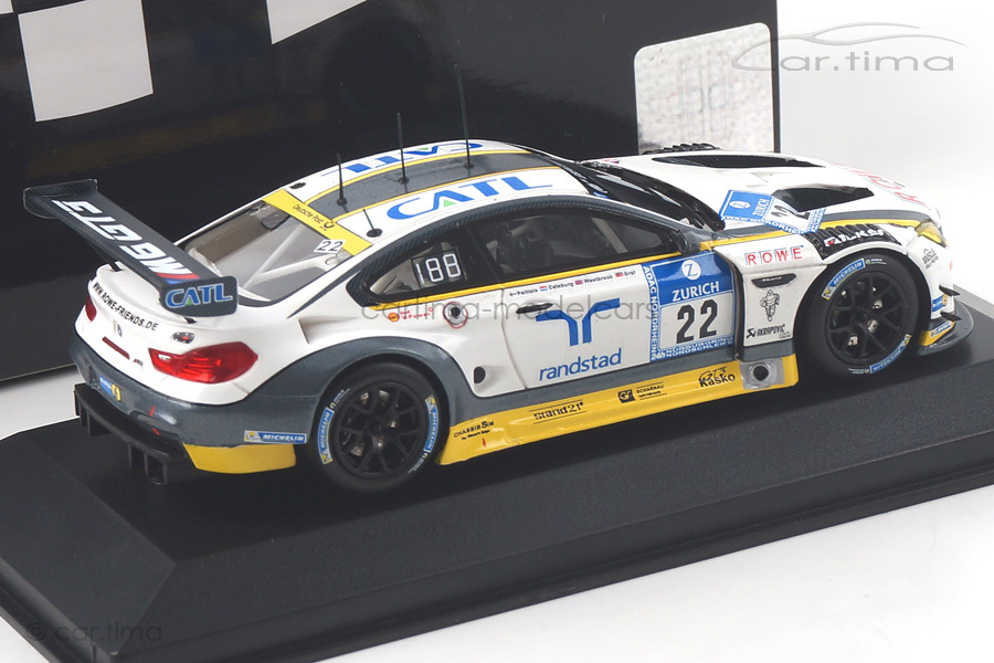 BMW M6 GT3 24h Nürburgring 2016 Graf/Westbrook Minichamps 1:43 437162622 BMW M6 GT3 24h Nürburgring 2016 Graf/Westbrook Minichamps 1:43 437162622