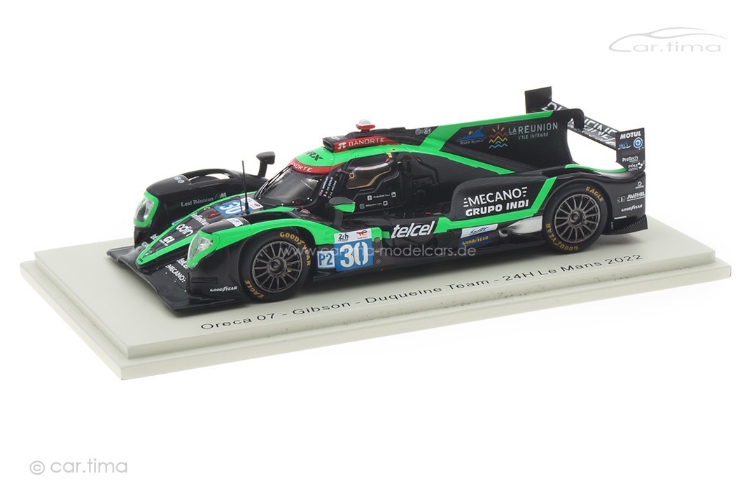 Oreca 07-Gibson 24h Le Mans 2022 Bradley/Rojas/de Gerus Spark 1:43 S8627