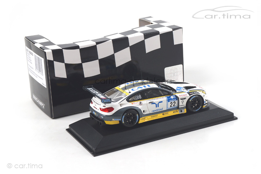 BMW M6 GT3 24h Nürburgring 2016 Graf/Westbrook Minichamps 1:43 437162622 BMW M6 GT3 24h Nürburgring 2016 Graf/Westbrook Minichamps 1:43 437162622