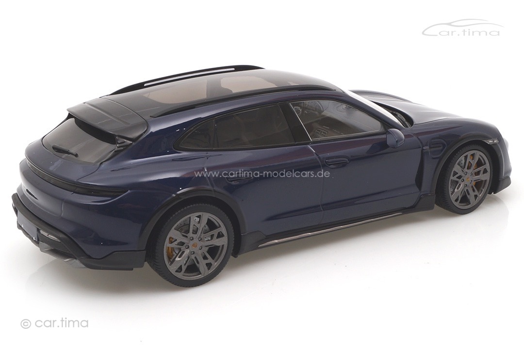 Porsche Taycan Turbo S Cross Turismo Enzianblaumet. Minichamps 1:18 WAP0217830M002