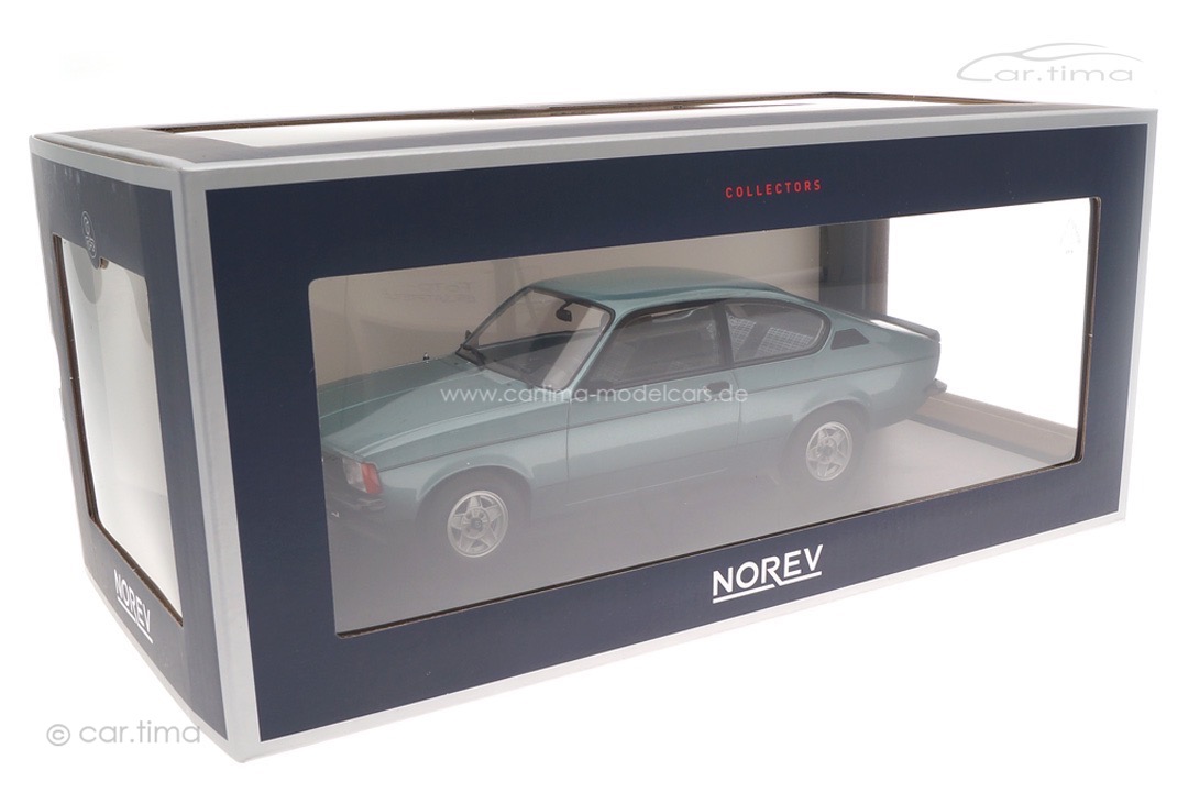 Opel Kadett C Rallye Winterfest 1978 Kristalltürkis Norev 1:18 183654 Opel Kadett C Rallye Winterfest 1978 Kristalltürkis Norev 1:18 183654