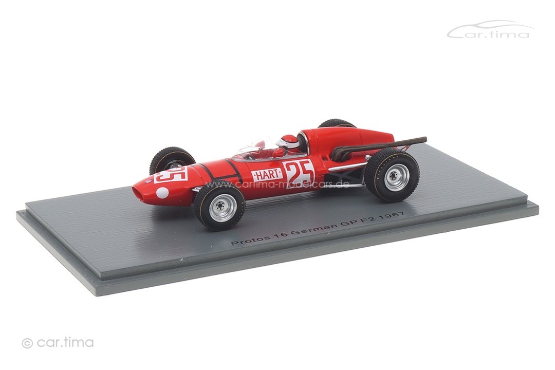 Protos 16 GP F2 Deutschland 1967 Brian Hart Spark 1:43 S7565 Protos 16 GP F2 Deutschland 1967 Brian Hart Spark 1:43 S7565