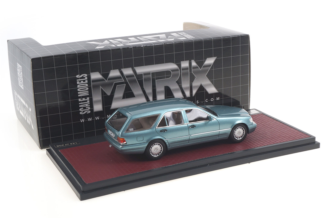 Mercedes-Benz Binz Cadform S140T blau met. Matrix 1:43 MX51302-221 Mercedes-Benz Binz Cadform S140T blau met. Matrix 1:43 MX51302-221