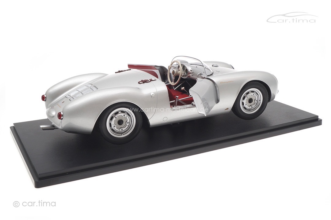 Porsche 550A Spyder 1956 silber KK Scale 1:12 KKDC120113 Porsche 550A Spyder 1956 silber KK Scale 1:12 KKDC120113