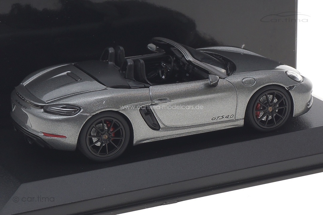 Porsche 718 Boxster GTS (982) Achatgrau Minichamps 1:43 410069100
