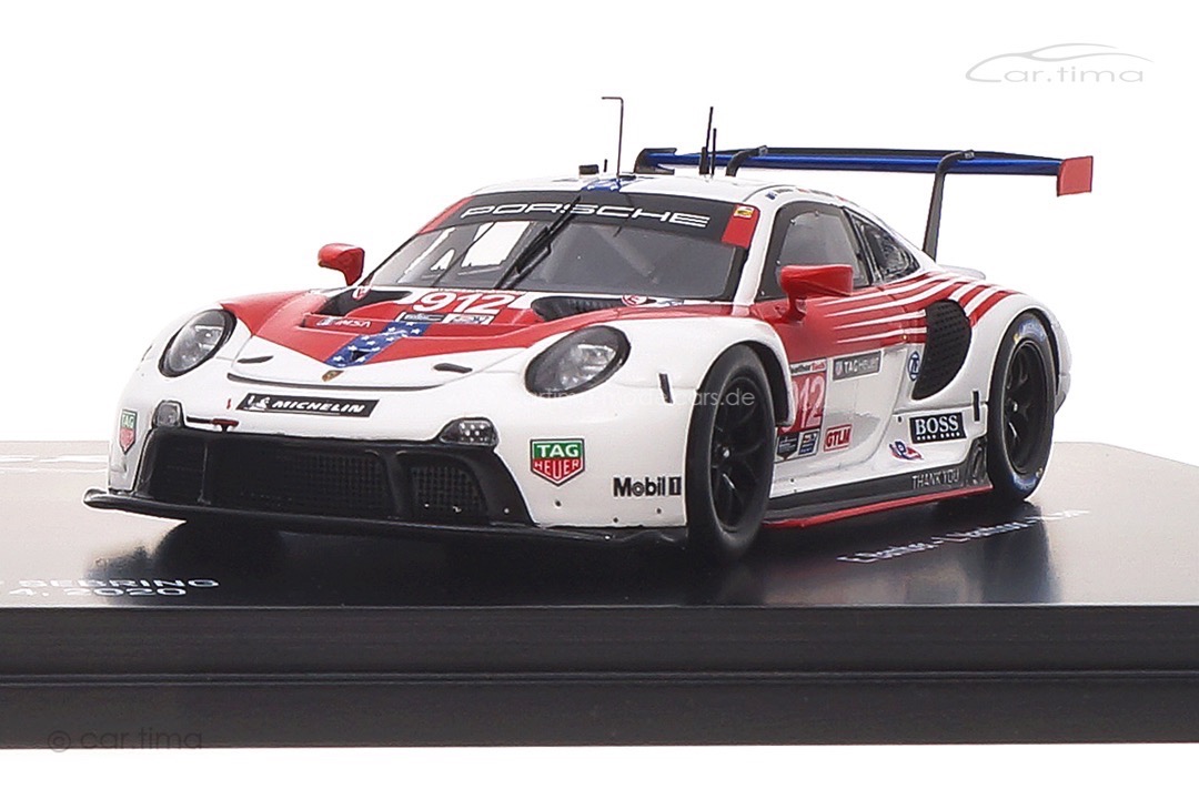 Set Porsche 911 RSR 12h Sebring 2020 #911 / #912 Spark 1:43 WAP0200120P0FW Set Porsche 911 RSR 12h Sebring 2020 #911 / #912 Spark 1:43 WAP0200120P0FW