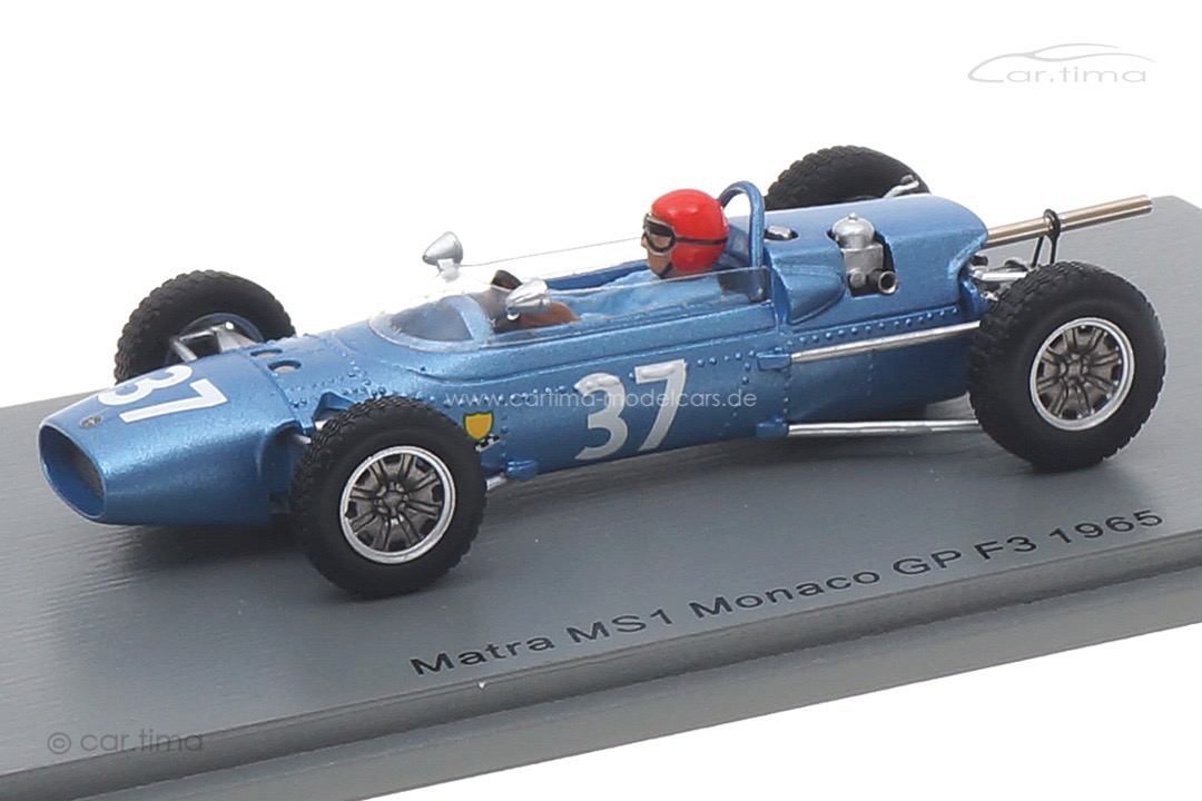 Matra MS1 Monaco GP F3 1965 Jean-Pierre Jaussaud Spark 1:43 SF106 Matra MS1 Monaco GP F3 1965 Jean-Pierre Jaussaud Spark 1:43 SF106