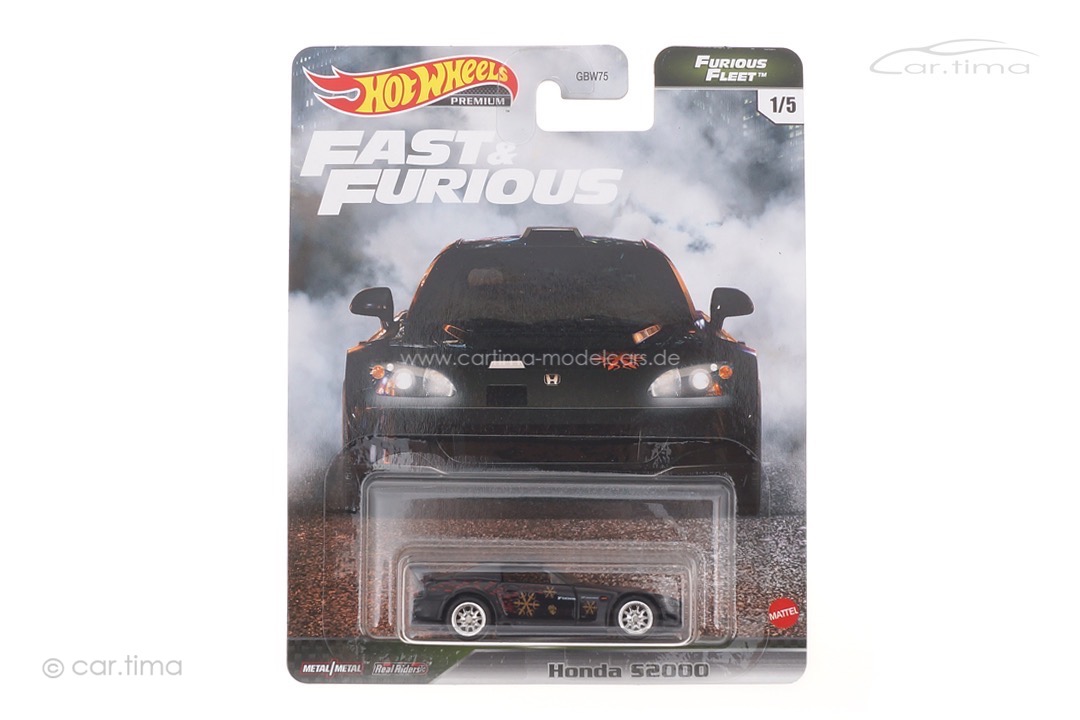 Fast & Furious Premium 5 Car-Set Furious Fleet Hot Wheels 1:64 GBW75-979N