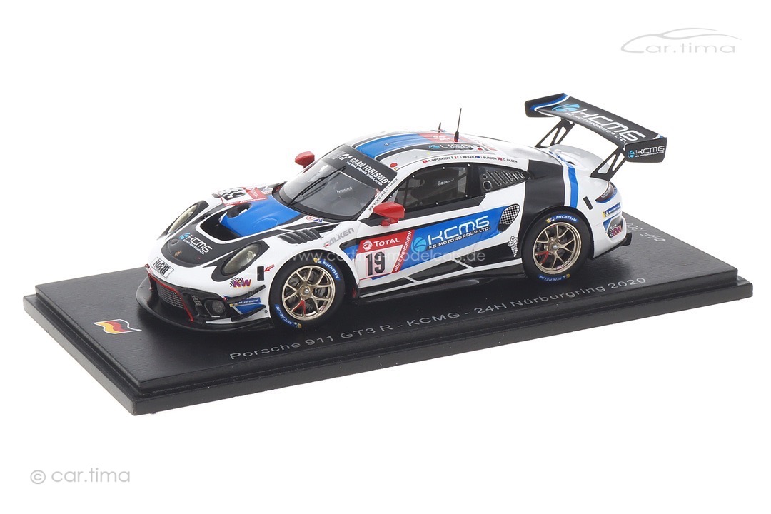 Porsche 911 GT3 R 24h Nürburgring 2020 Burdon/Imperatori/Liberati/Olsen Spark 1:43 SG708