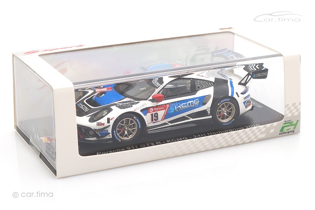 Porsche 911 GT3 R 24h Nürburgring 2020 Burdon/Imperatori/Liberati/Olsen Spark 1:43 SG708