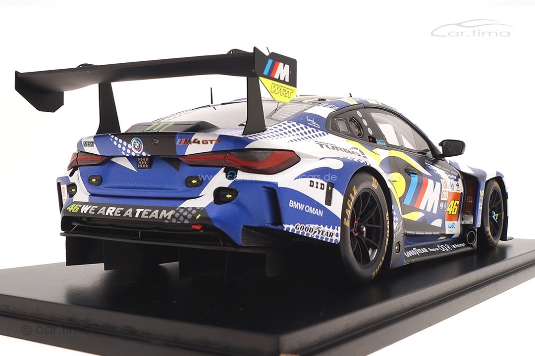 BMW M4 GT3 24h Le Mans 2024 Harthy/Martin/Rossi Spark 1:18 18S669