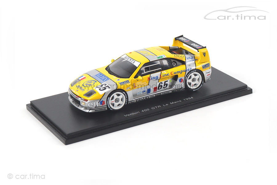 Venturi 400 GTR 24h Le Mans 1994 Chaufour/Hunkeler/Ratel Spark 1:43 S2280 Venturi 400 GTR 24h Le Mans 1994 Chaufour/Hunkeler/Ratel Spark 1:43 S2280