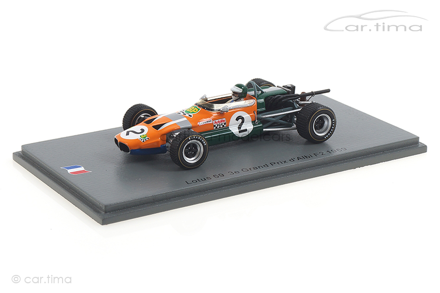 Lotus 59 GP d´Albi F2 1969 Jochen Rindt Spark 1:43 SF186