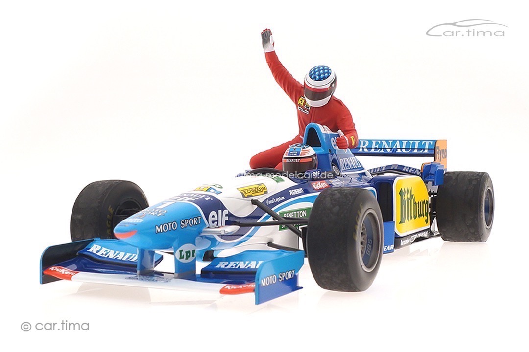 Benetton Renault B195 GP Kanada 1995 Michael Schumacher/Jean Alesi Minichamps 1:18 510950601