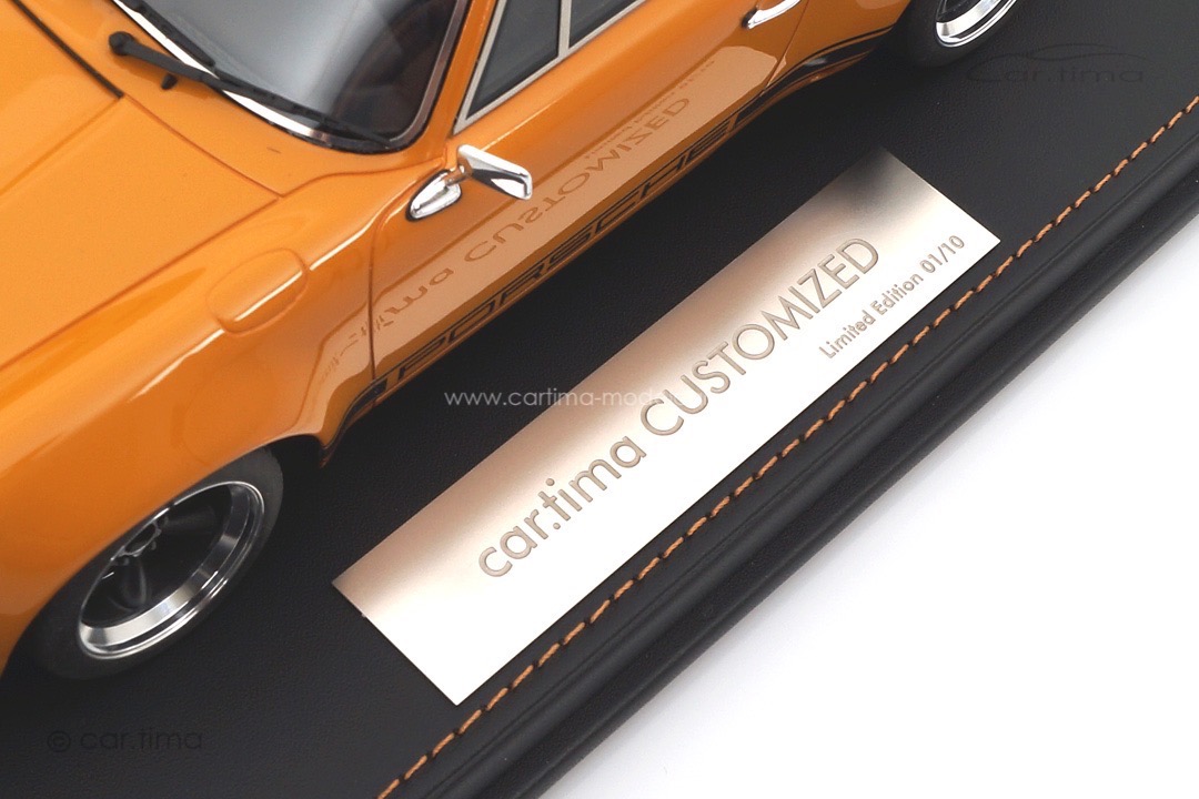Porsche 911 ST Bahamagelb American Racing Alu-Felgen car.tima CUSTOMIZED 1:18